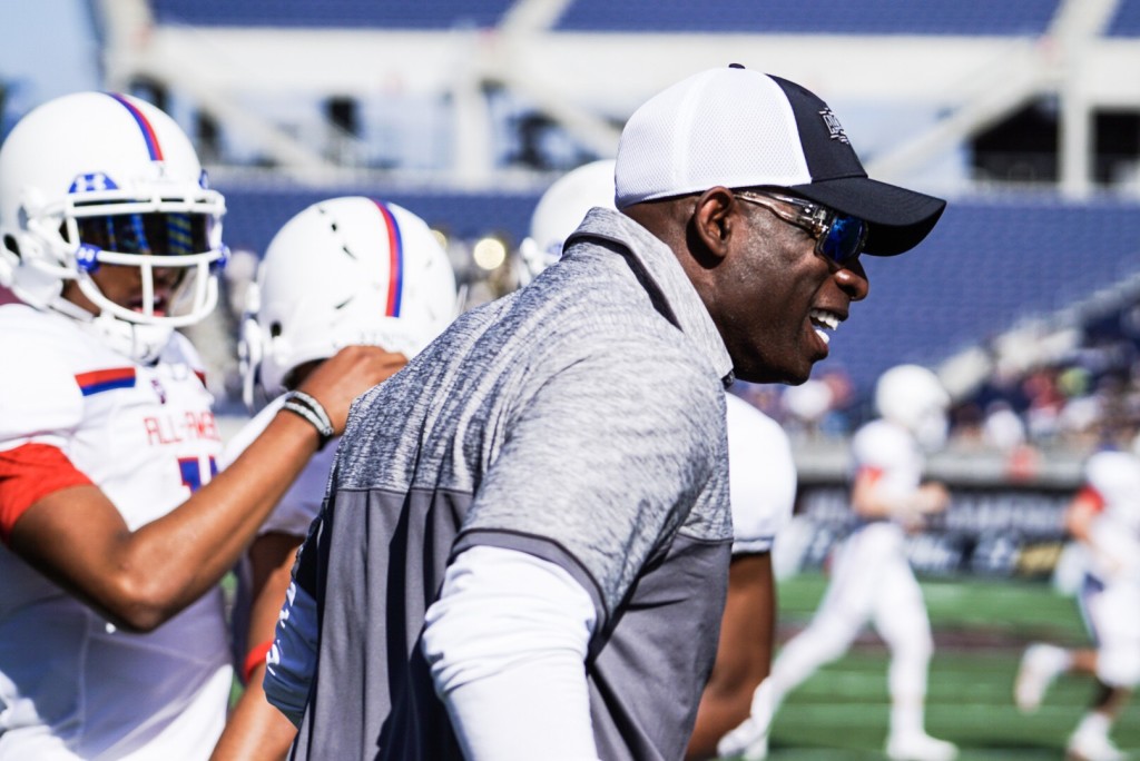 NFL HOF Deon Sanders Coached Team Highlight