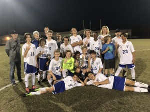 2016-2017 Fletcher Middle Boys Soccer 3rd Place