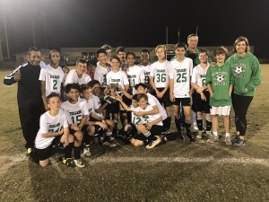 2016-2017 JWJ Boys Soccer 2nd Place